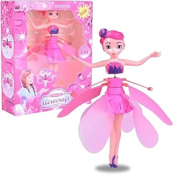Enchanting LED Light-Up Flying Fairy Princes Doll