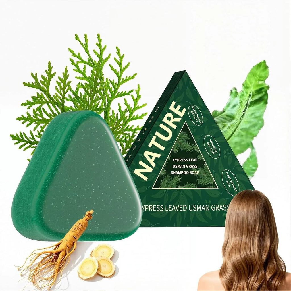 Nature Seven Beauty Green Herb Shampoo Bar