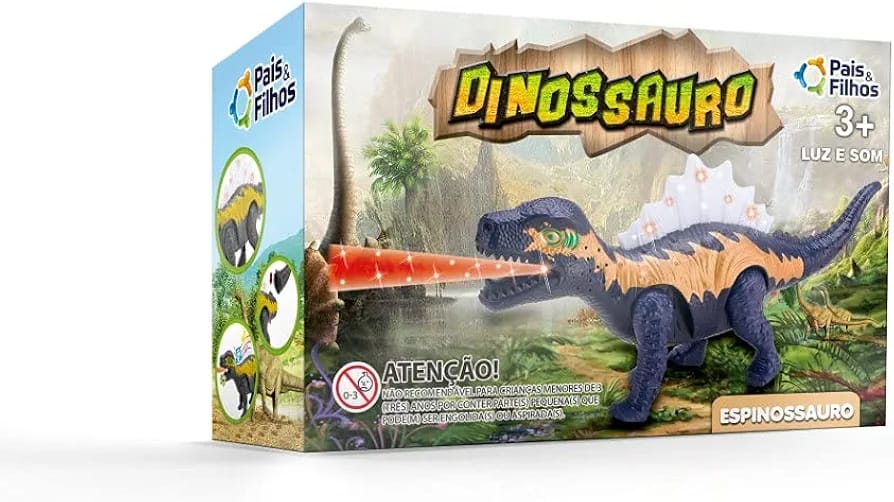 Walking Dinosaur Toy Set for Kids – Realistic Dinosaur with Light & Sound, Interactive Educational Play Toy