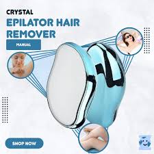Reusable Crystal Hair Removal Tool – Painless Exfoliating Hair Eraser for Smooth, Silky Skin